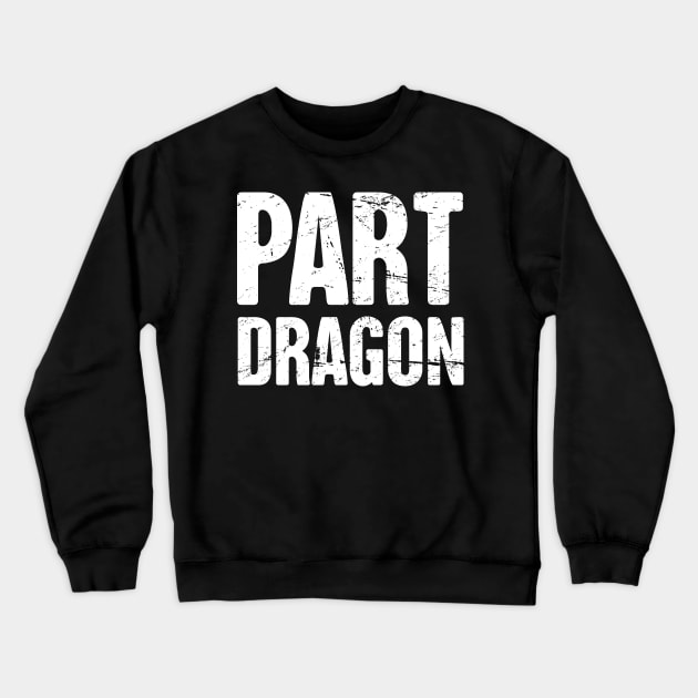 Otherkin Part Dragon Crewneck Sweatshirt by MeatMan